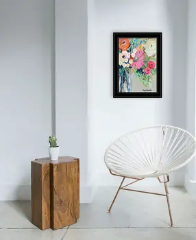 From Mrs Hazels Garden 2 Black Framed Print Wall Art