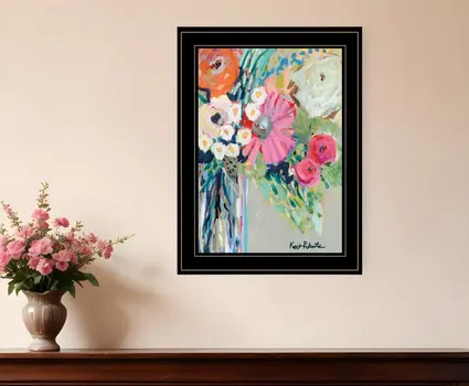 From Mrs Hazels Garden 2 Black Framed Print Wall Art