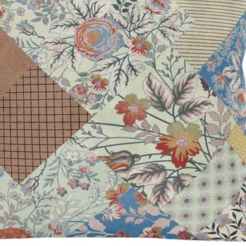 20" Orange Yellow Floral Suede Throw Pillow