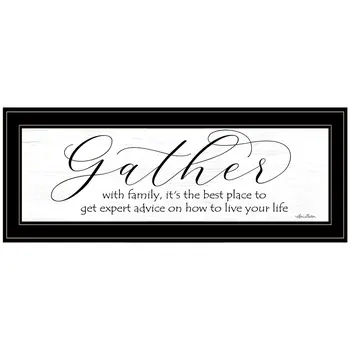 Expert Advice 2 Black Framed Print Wall Art