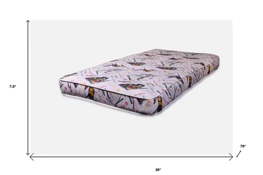 7.5" Crayon Innnerspring Twin Mattress