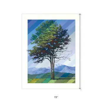 Catching Light as Time Passes 1 White Framed Print Wall Art