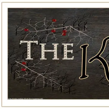 Kitchen is the Heart of the Home 11 White Framed Print Kitchen Wall Art