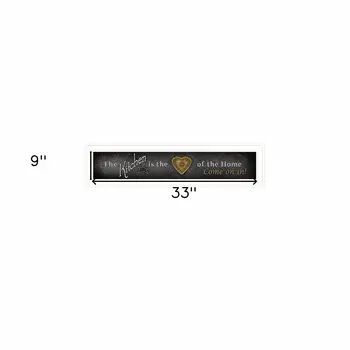 Chalkboard Kitchen 1 White Framed Print Kitchen Wall Art
