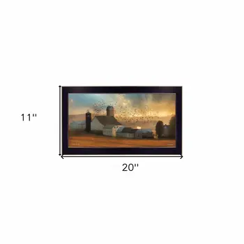 Light of a New Day 1 Black Framed Print Wall Art