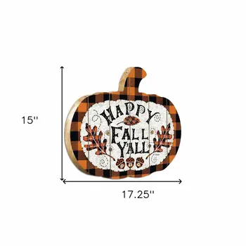 Happy Fall YAll Unframed Print Wall Art