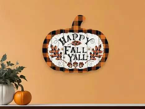 Happy Fall YAll Unframed Print Wall Art
