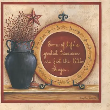 Greatest Treasures 2 Black Framed Print Wall Art