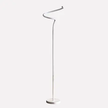 51" White LED Novelty Floor Lamp With White