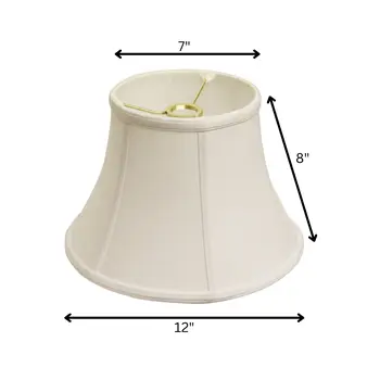 12" Snow Drum No Slub Lampshade