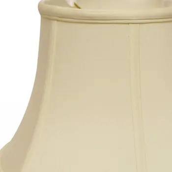 12" Ivory Drum No Slub Lampshade