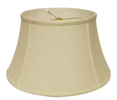 15" Ivory Drum No Slub Lampshade
