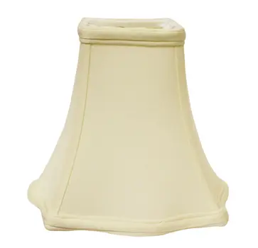10" Ivory Premium Square No Slub Lampshade