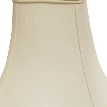 10" White Premium Square Monay Shantung Lampshade