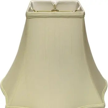 16" Ivory Premium Square Monay Shantung Lampshade