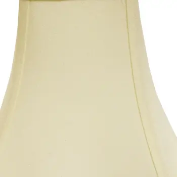 18" Ivory Premium Square No Slub Lampshade