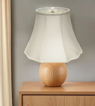 16" White Octagon Monay Shantung Lampshade