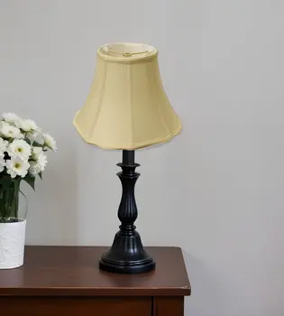 18" Antique White Octagon Monay Shantung Lampshade