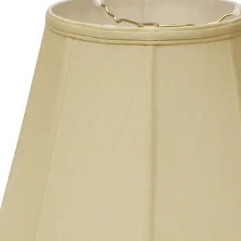 16" Antique White Slanted Empire Monay Shantung Lampshade