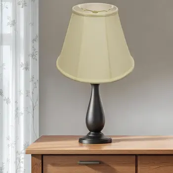 18" Ivory Slanted Empire Monay Shantung Lampshade