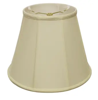 18" Ivory Slanted Empire Monay Shantung Lampshade