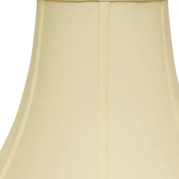 8" Ivory Premium Bell No Slub Lampshade