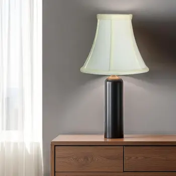 8" Ivory Premium Bell Monay Shantung Lampshade