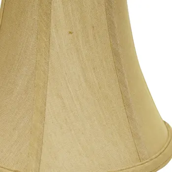 10" Pale Brown Premium Bell No Slub Lampshade