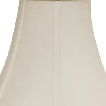 10" Off White Premium Bell Monay Shantung Lampshade