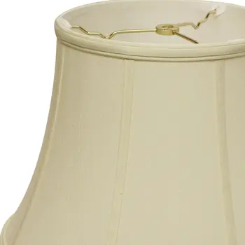 16" Ivory Altered Bell Monay Shantung Lampshade