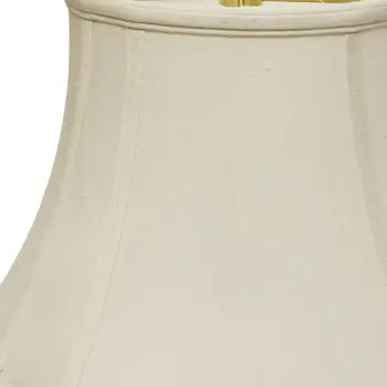 Cream Monay Shantung Silk Oval 19 Bottom