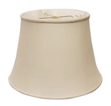 20" Biege Sloped Euro Bell Pongee Shantung Lampshade