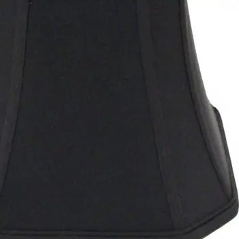 10" Black with Bronze Lining Slanted Square Bell No Slub Lampshade