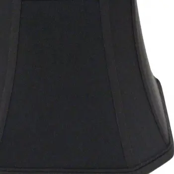 12" Black with Bronze Lining Slanted Square Bell No Slub Lampshade