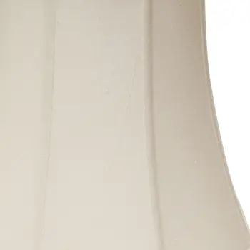 14" White Premium Octagon Monay Shantung Lampshade