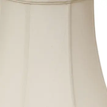 16" White Premium Octagon Monay Shantung Lampshade