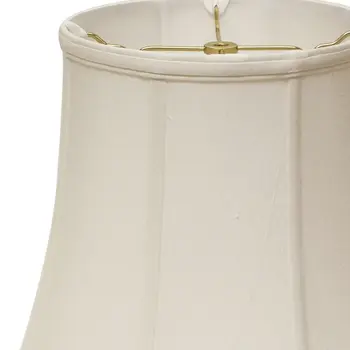 18" White Premium Octagon Monay Shantung Lampshade