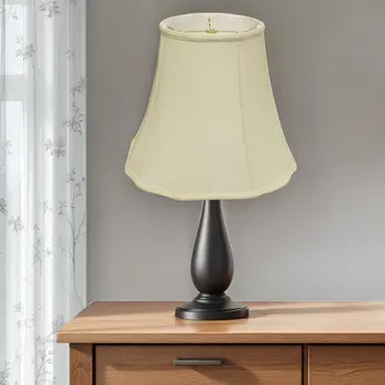 18" Ivory Premium Octagon Monay Shantung Lampshade