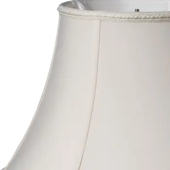 Cream Shantung Silk Bell Lamp Shade