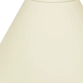 13" Ivory Deep Cone No Slub Lampshade