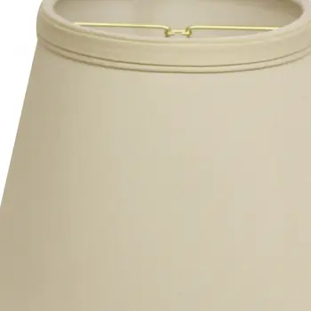 8" Ivory Empire Hardback Slanted No Slub Lampshade