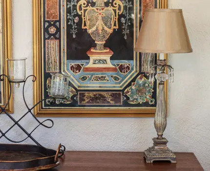 Tan No Slub Innsbruck Empire Lamp shade 10"W Bottom