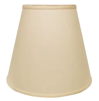 18" Parchment Biege Empire Linen Lampshade
