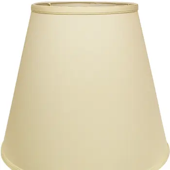18" Ivory Deep Empire No Slub Lampshade