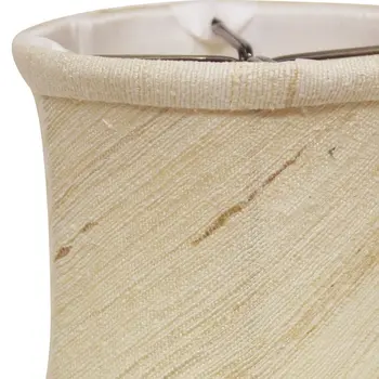 4" Inherent Set of 6 Corset Drum Chandelier Silk Lampshades