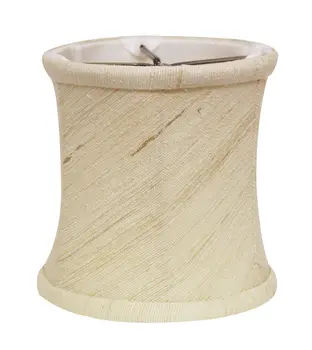 6" Inherent Set of 6 Corset Drum Chandelier Silk Lampshades