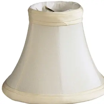 5" Slate Grey Premium Silk Set of 6 Chandelier Shantung Lampshades