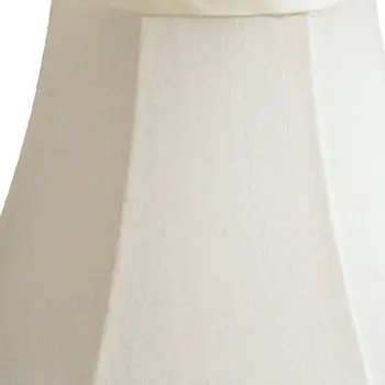 4" Ivory Slanted Silk Set of 6 Chandelier Pongee Shantung Lampshades