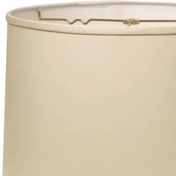 15" Ivory Throwback Drum No Slub Lampshade