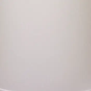 15" White Throwback Drum No Slub Lampshade
